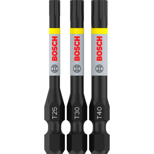 Bosch PRO Torx Impact Bit T25 T30 T40 55 mm 3-tlg. - 2608521U55