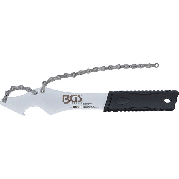 BGS Kettenpeitsche mit Hakenschlüssel - 70060