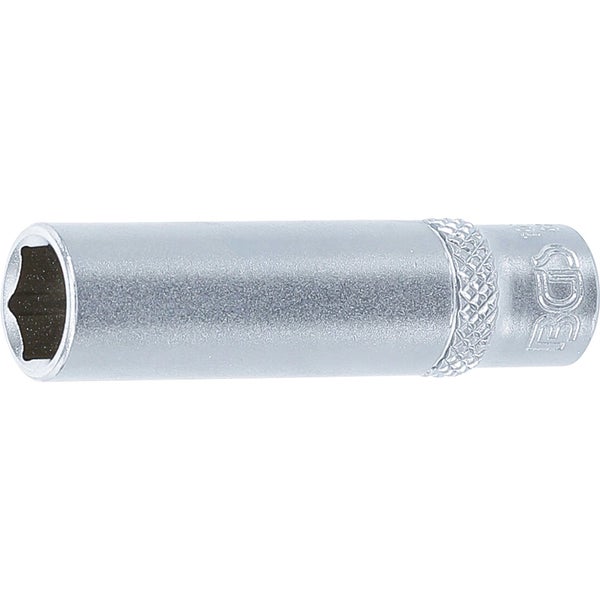 BGS Steckschlüssel-Einsatz Sechskant tief Antrieb Innenvierkant 6,3 mm (1/4) SW 9 mm - 10509