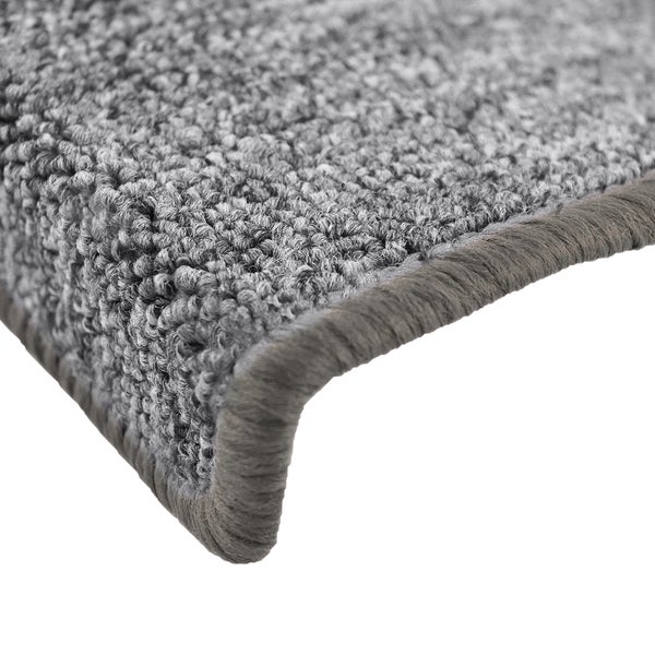 Beautissu ProStair Stufenmatte 56x20cm Grau (15tlg)