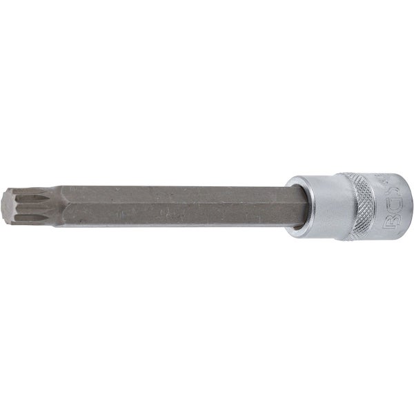 BGS Bit-Einsatz Länge 140 mm Antrieb Innenvierkant 12,5 mm (1/2) Innenvielzahn (für XZN) M12 - 5184-M12