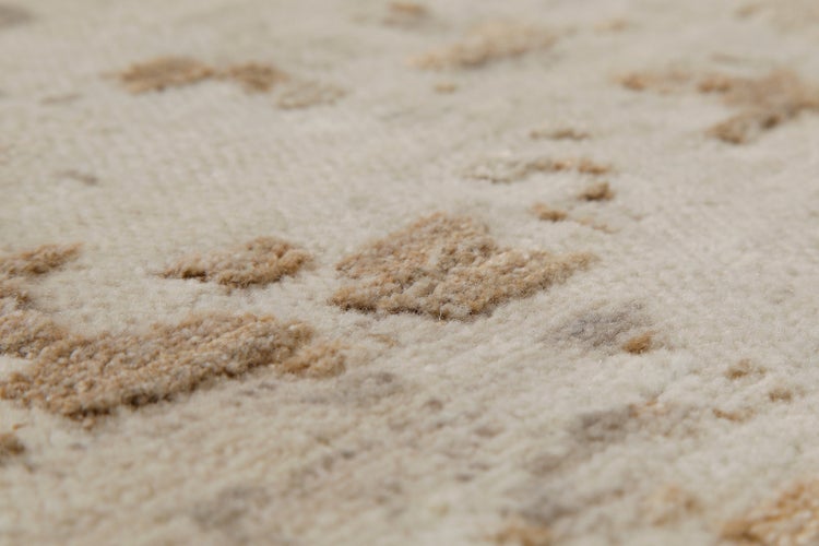 Esprit Kurzflor Teppich Beige aus Wolle Upper East Side 50x80 cm