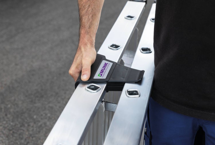 PROREGAL Stufen-Stehleiter Beidseitig Begehbar mit Clip-Step R13 2 x 14 Stufen