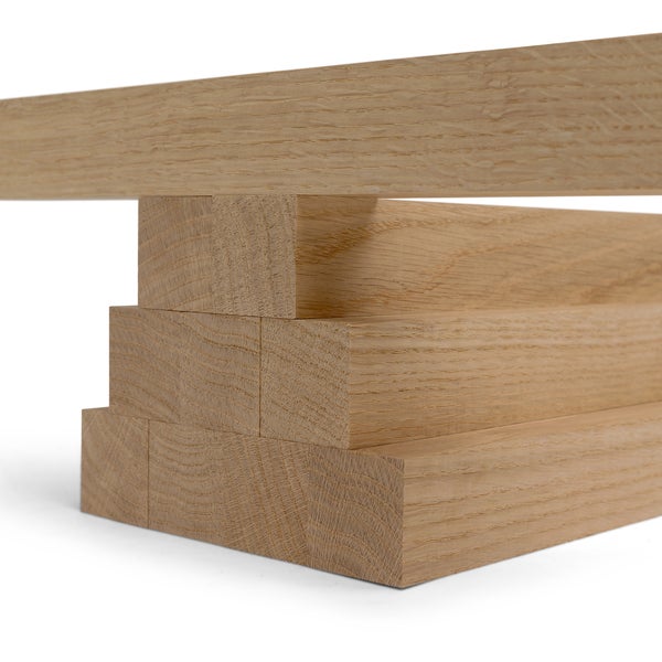 Stapel von Holzlatten