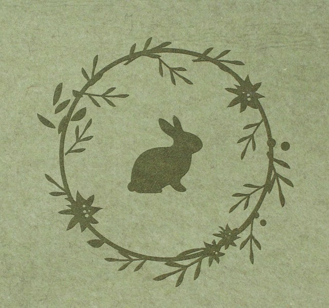 FRANK FLECHTWAREN | Tischläufer Osterkranz, POLYESTER, 40 x140 cm