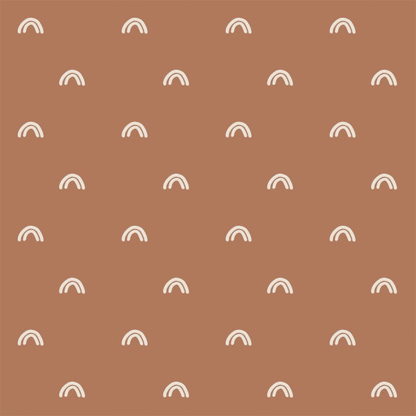 Muster mit abstrahierten Regenbogenmotiven