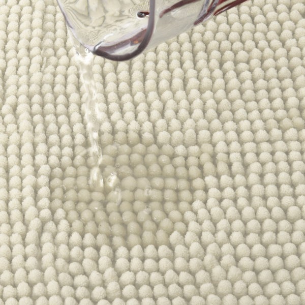 Beautissu BeauMare WR Vorleger Matte 50x50cm Natur