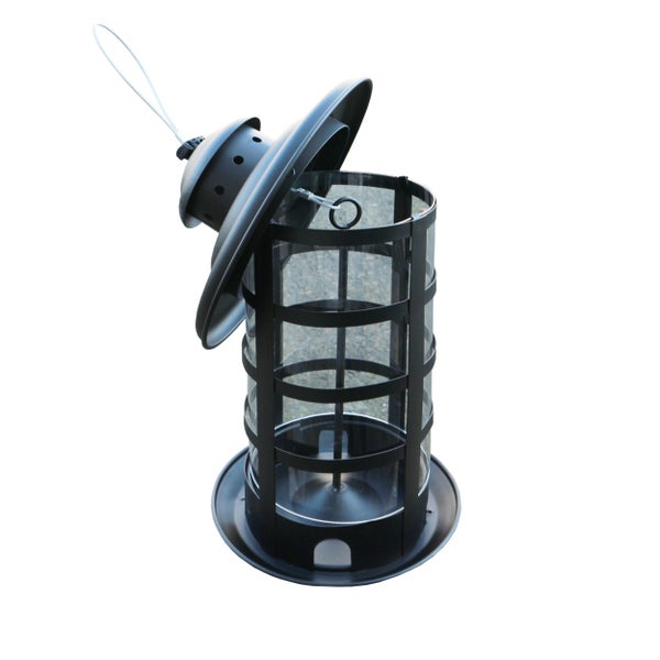 Vogelfutterhaus mit Aufhängung