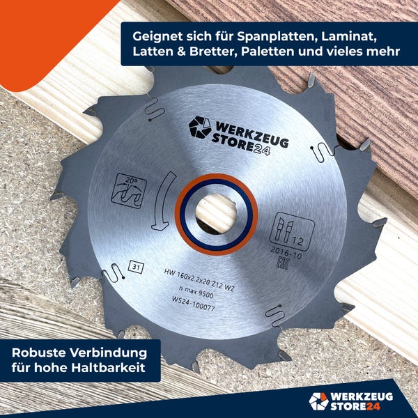 Kreissägeblatt für Holzwerkstoffe