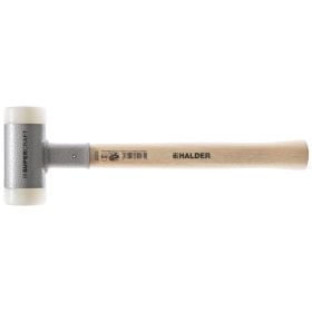Halder Supercraft Schonhammer mit Holzstiel und Einsätzen aus Nylon