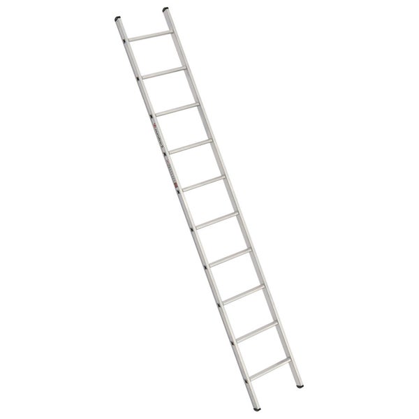 Aluminium Sprossenleiter mit zehn Sprossen