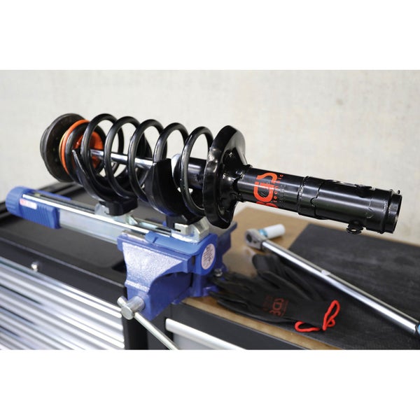 Satz Schraubendreher-Bits in schwarzer Tasche