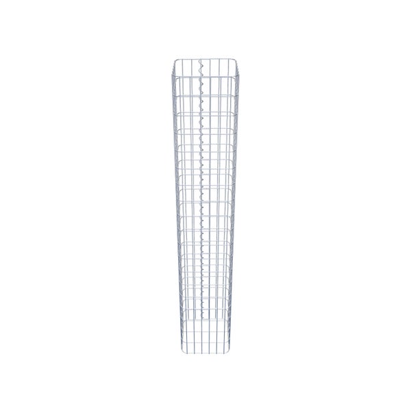 Gabionensäule 32 x 32 cm, MW 5 x 10 cm eckig - Höhe: 1,90 m