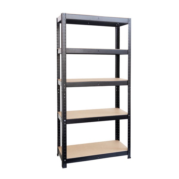 FLOORDIREKT Schwerlastregal - Universal einsetzbar - Schwarz - 150 x 70 x 30 cm - Bis 1325 kg Traglast