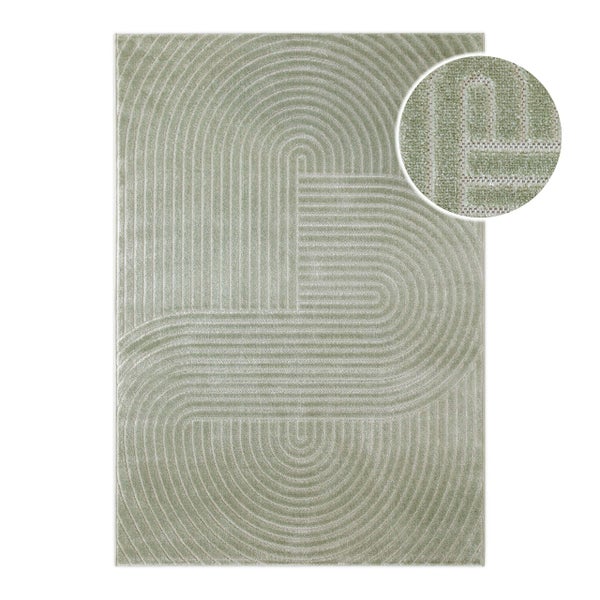 In- & Outdoor Teppich Salbei Grün Bacalar WECONhome 140x200 cm