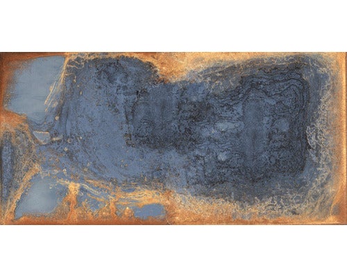 Wand- und Bodenfliese Oxyd blau 60 x 120 cm