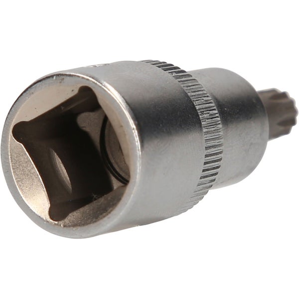 BRILLIANT TOOLS 1/2 Vielzahn-Bit-Stecknuss 55 mm lang M8 - BT022932