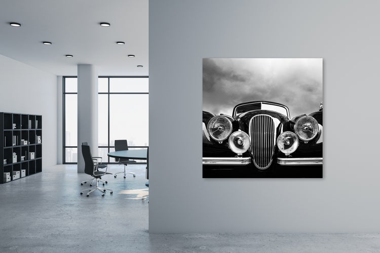 Canvas-Akustikbild mit sehr guten Schallabsorptions-Eigenschaften für eine gute Raumakustik 70x70cm AB00023