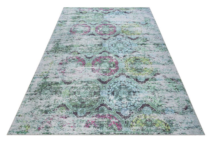 Teppich Türkis Vintage Focus WECONhome 160x230 cm