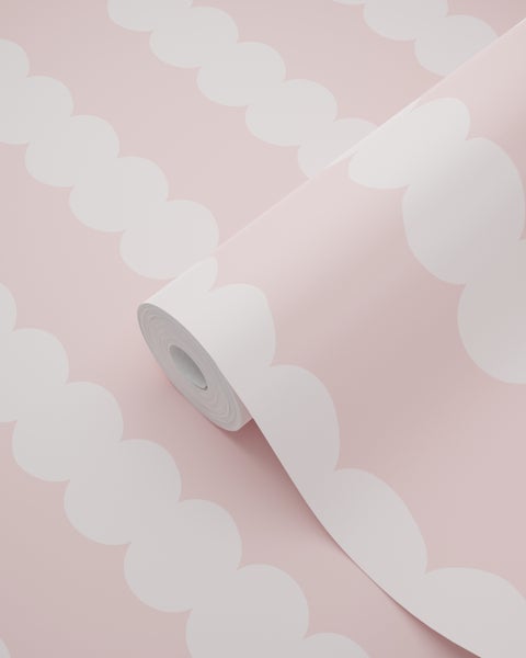 Tapetenrolle mit Wolkenmuster