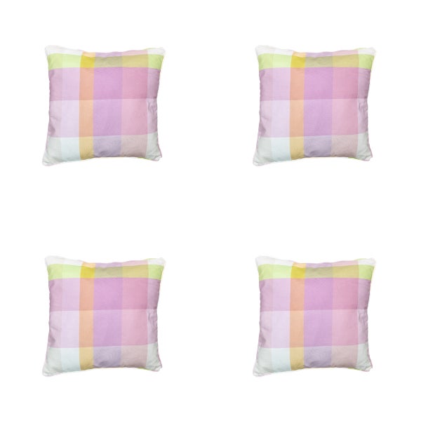 Dekokissen Sya lila - Ca. 50x50 cm - 4er-Set