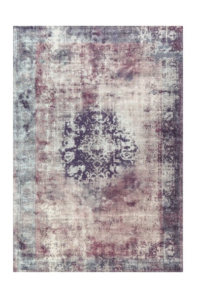 Flachflor Teppich Orion Anthrazit Vintage 160 x 230 cm