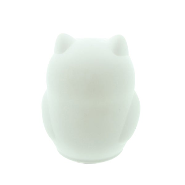 FRANK FLECHTWAREN|LED-Nachtlicht Eule, 11 x 10 x 13,5 cm, KUNSTSTOFF