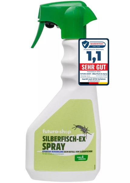 Silberfisch Spray 500ml - Mittel gegen Silberfische