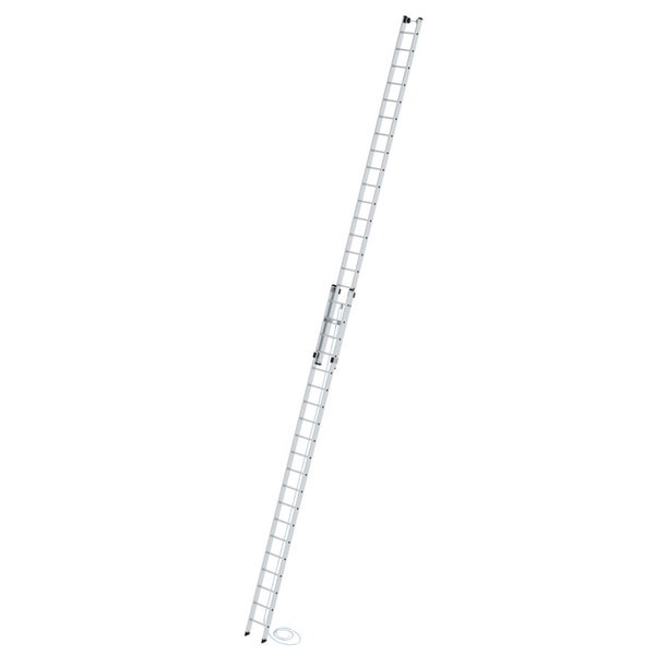 MUNK Seilzugleiter 2-teilig ohne Traverse 2x20 Sprossen