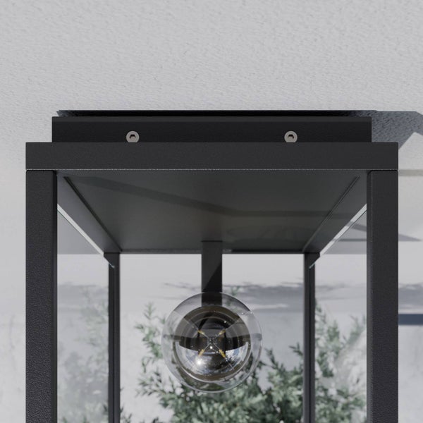 Lucande Wandlampe aussen, Aussenwandleuchte spritzwassergeschützt IP54 1x E27 max. 15W ohne Leuchtmittel Außenleuchte Wandleuchte außen