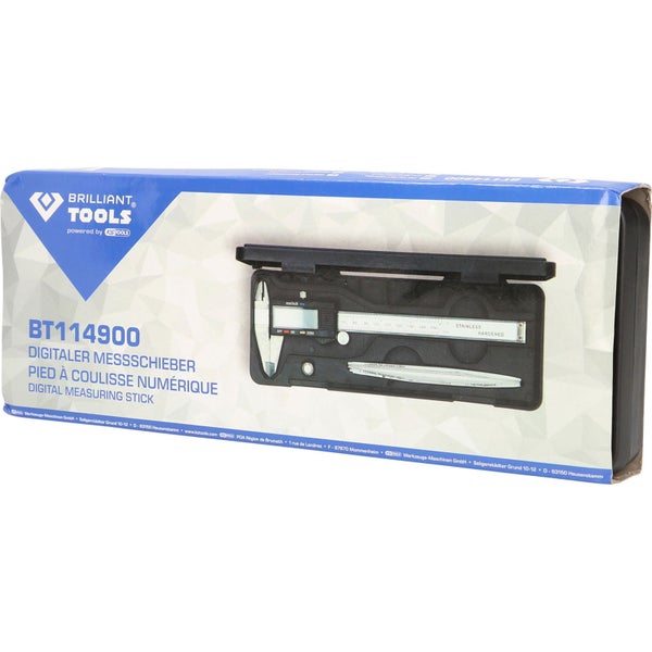 BRILLIANT TOOLS Digitaler Messschieber - BT114900