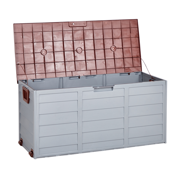 Aufbewahrungsbox LOCARNO 112 cm 50 cm Braun