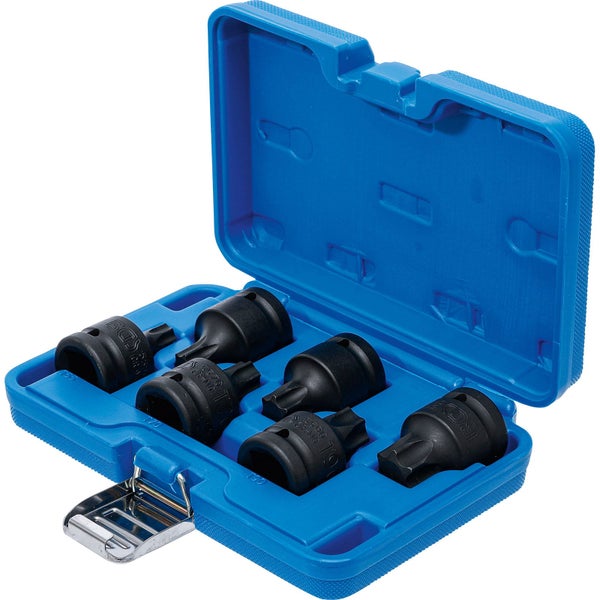 Torx-Bit-Satz in blauer Aufbewahrungsbox