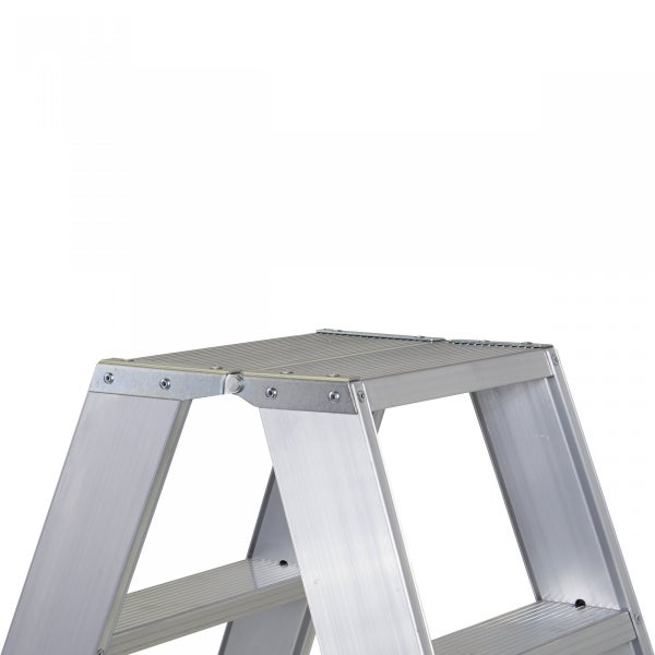 Detailansicht einer Aluminium Trittstufe