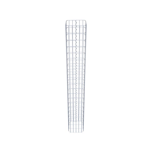 Gabionensäule 27 x 27 cm, MW 5 x 10 cm eckig - Höhe: 2,00 m