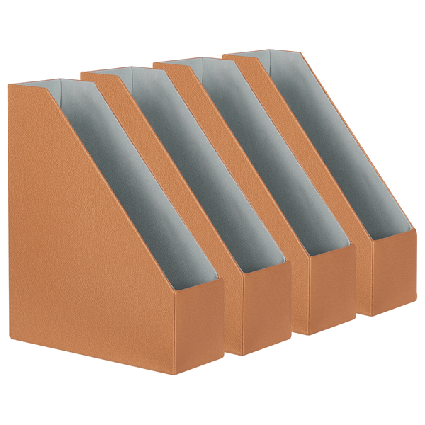 Vier Dokumentenablagen für das Büro