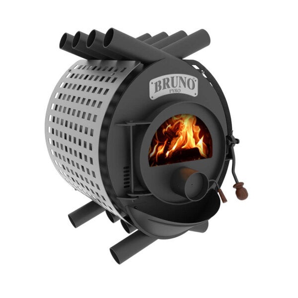 Werkstattofen Bruno Pyro II inkl. Seitenverkleidung Quattro