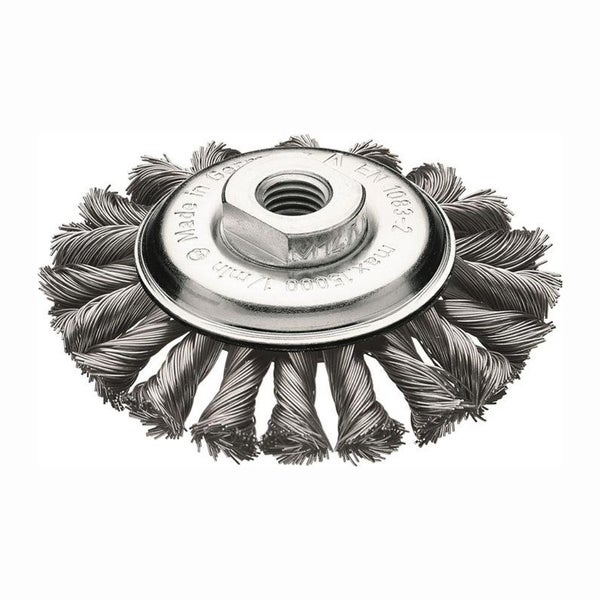 Lessmann Kegelbürste Ø 115 mm M14 Drahtstärke 0,5 mm - 472.257.WZ