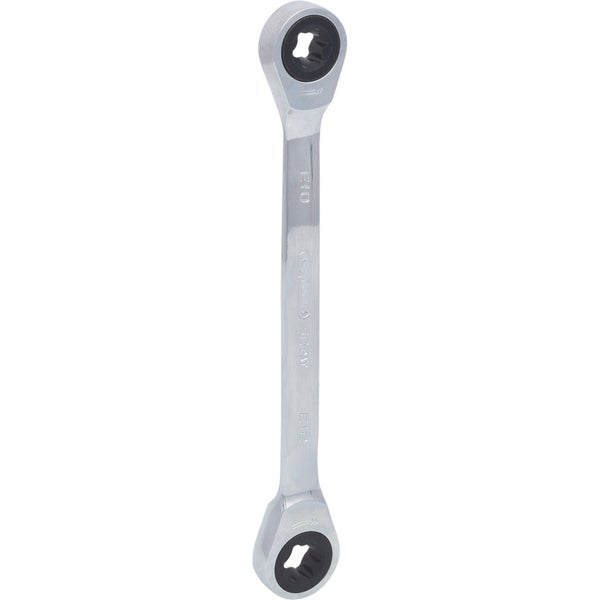 KS TOOLS GEARplus Torx-E-Doppel-Ratschenringschlüssel E 10 x E 12 - 503.4353