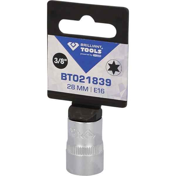 BRILLIANT TOOLS 3/8 Torx-E-Stecknuss E16 - BT021839