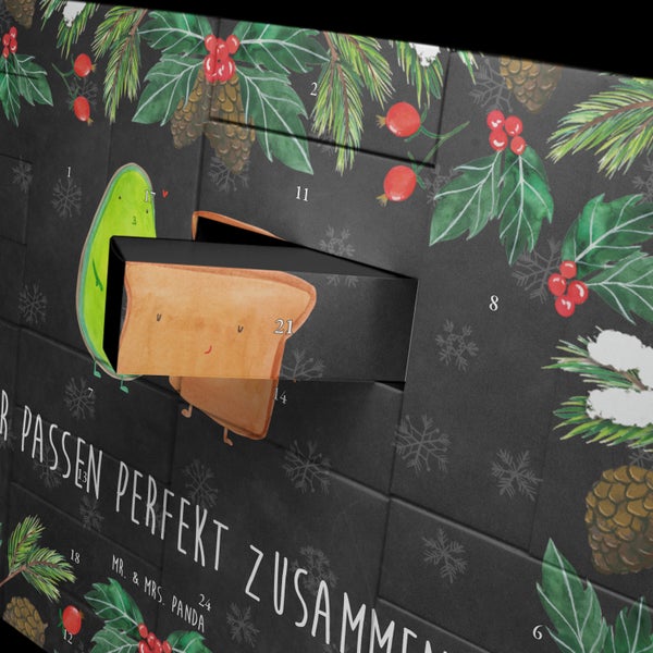 Mr. & Mrs. Panda Befüllbarer Adventskalender Avocado Toast - Schwarz