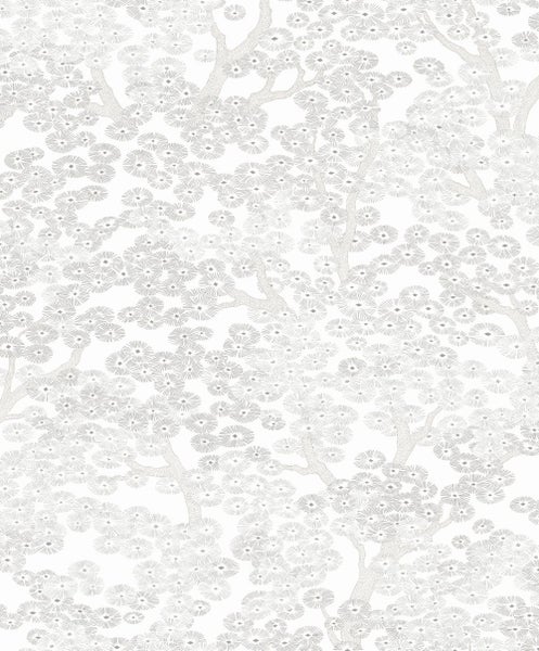 Masureel Tapete Blumen Weiß - 53 cm x 10.05 m - 630673