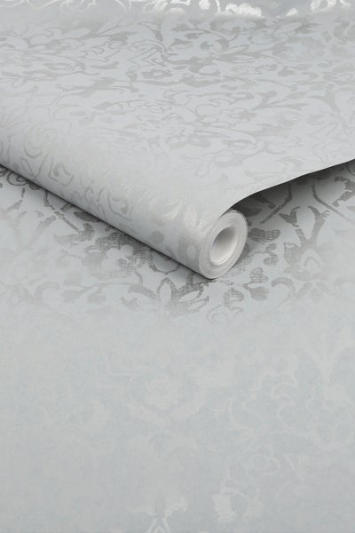 Next Vliestapete | Majestic Damask - Grau - 10mx52cm