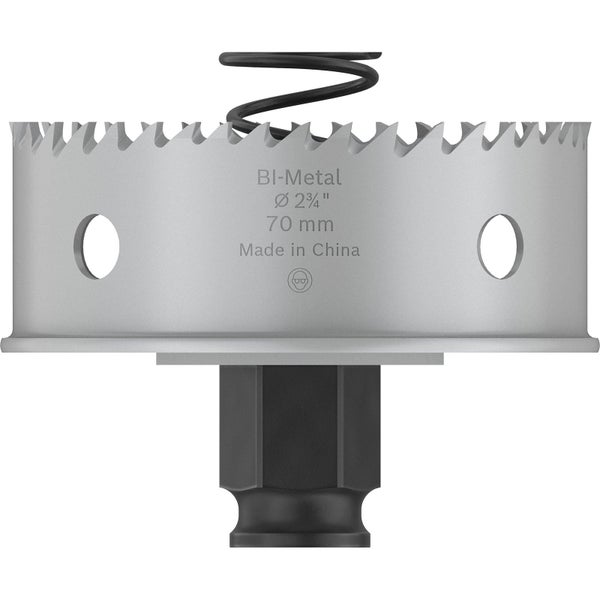 Bimetall Lochsäge, Durchmesser 70 Millimeter