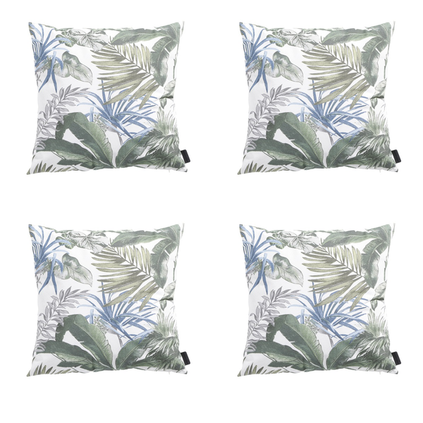 Dekokissen Bliss blau - Ca. 45x45 cm - 4er-Set