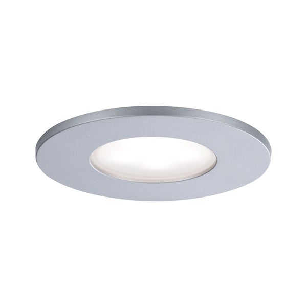 LED Einbauleuchte Calla starr IP65 rund 85mm 5W 400lm 230V 4000K Chrom matt