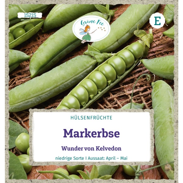 Markerbse Wunder von Kelvedon Samen von Grüne Fee