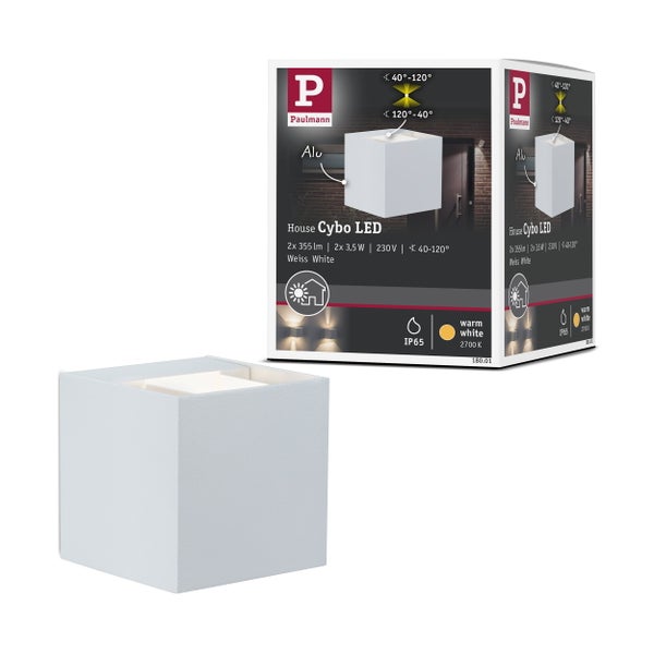 Drei runde Einbauspots mit Zigbee Logo
