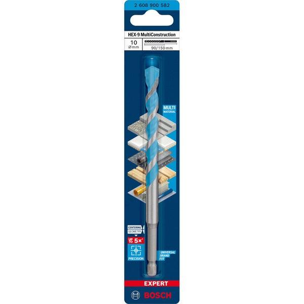 Bosch Expert HEX-9 MultiConstruction Bohrer 10 x 90 x 150 mm - 2608900582