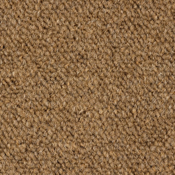 FLOORDIREKT Nylon Teppichfliese Edinburgh - 50 x 50 cm - Selbstliegend - Beige